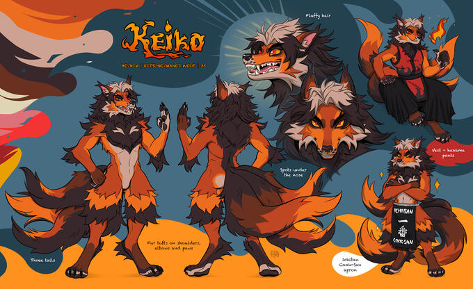 Reference sheet example